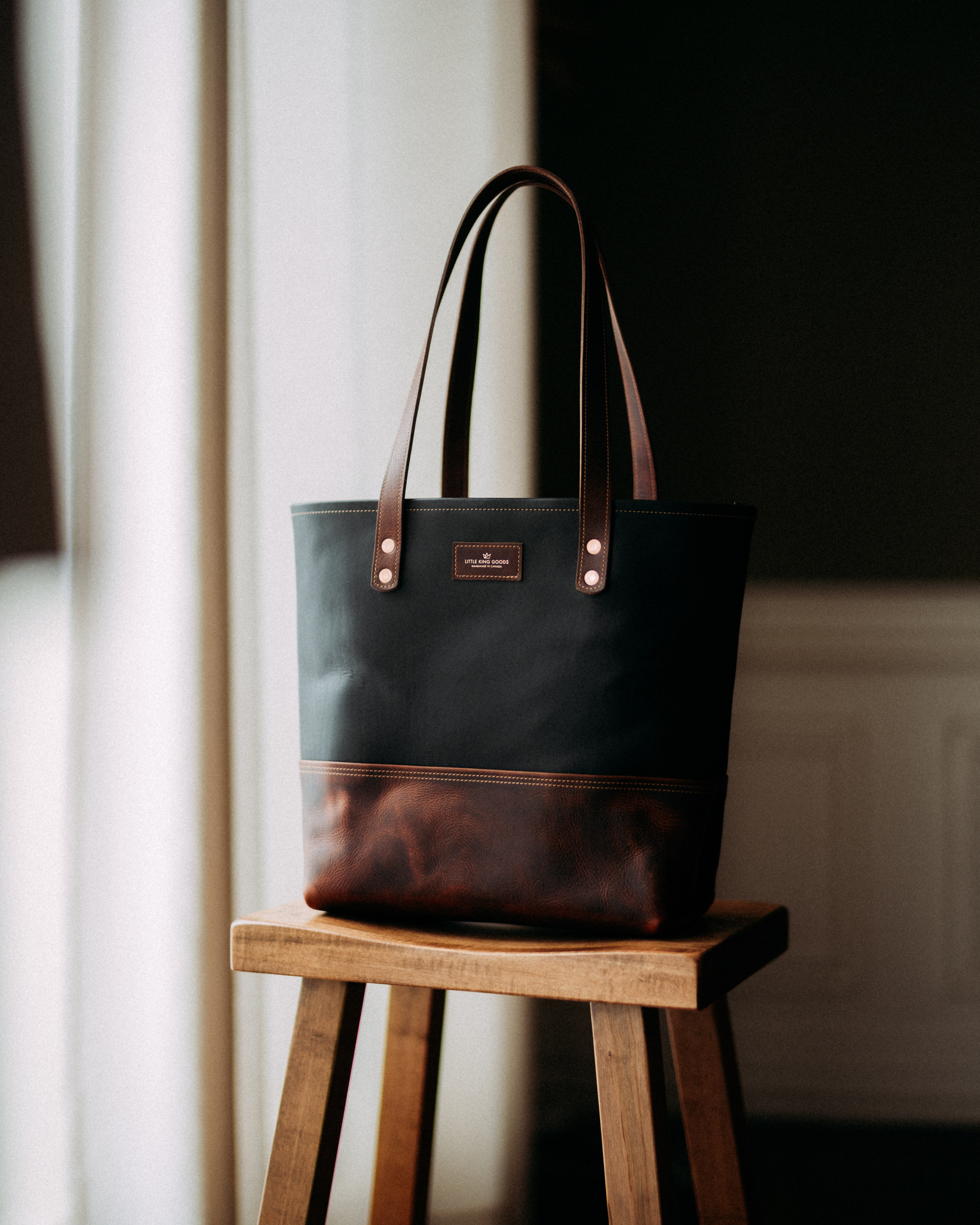 The Market Tote - Two Tone
