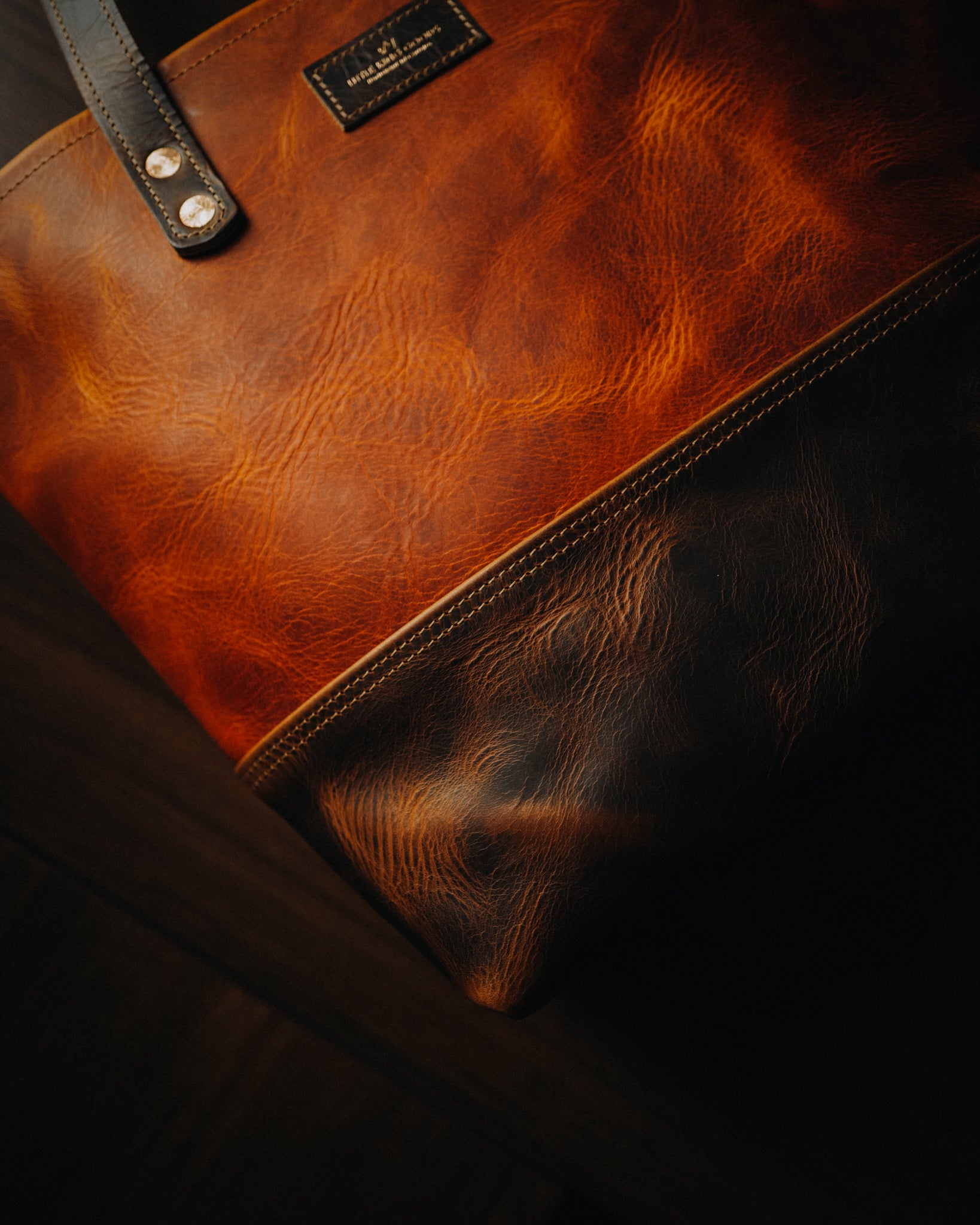 The Market Tote - Two Tone