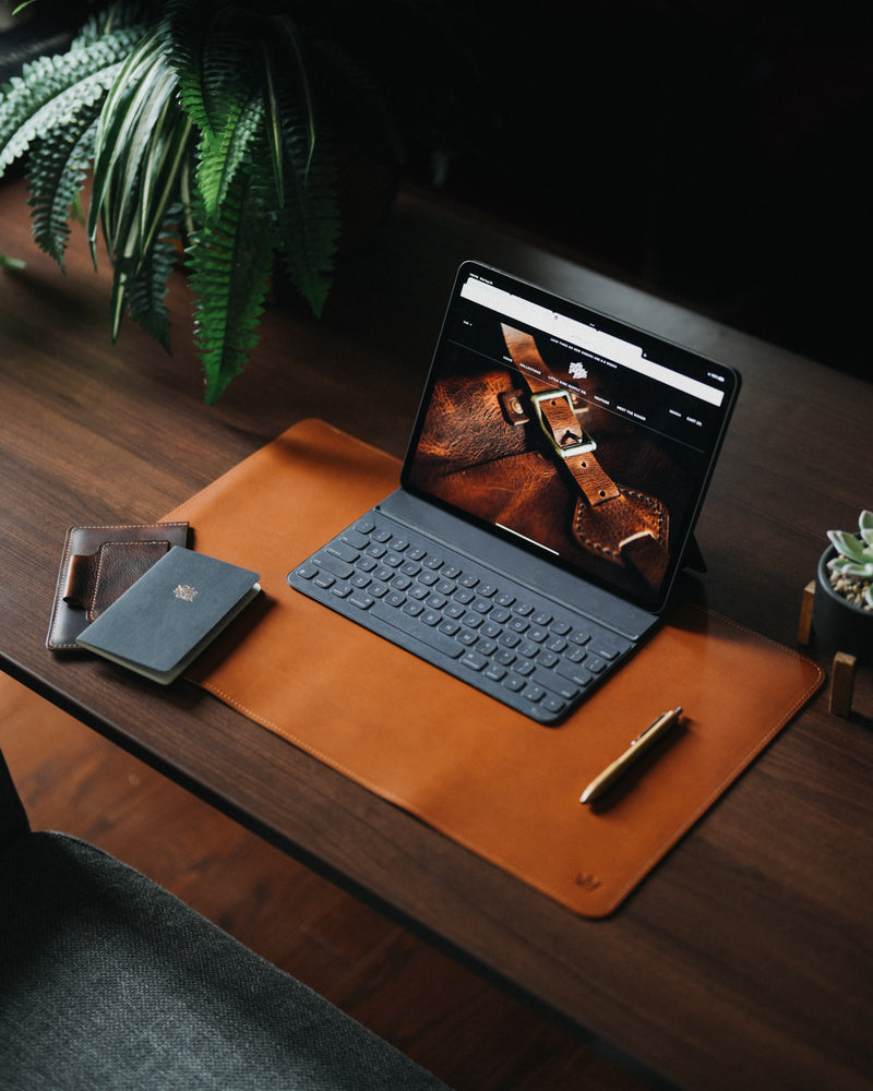 Leather Desk Pad – Little King Goods