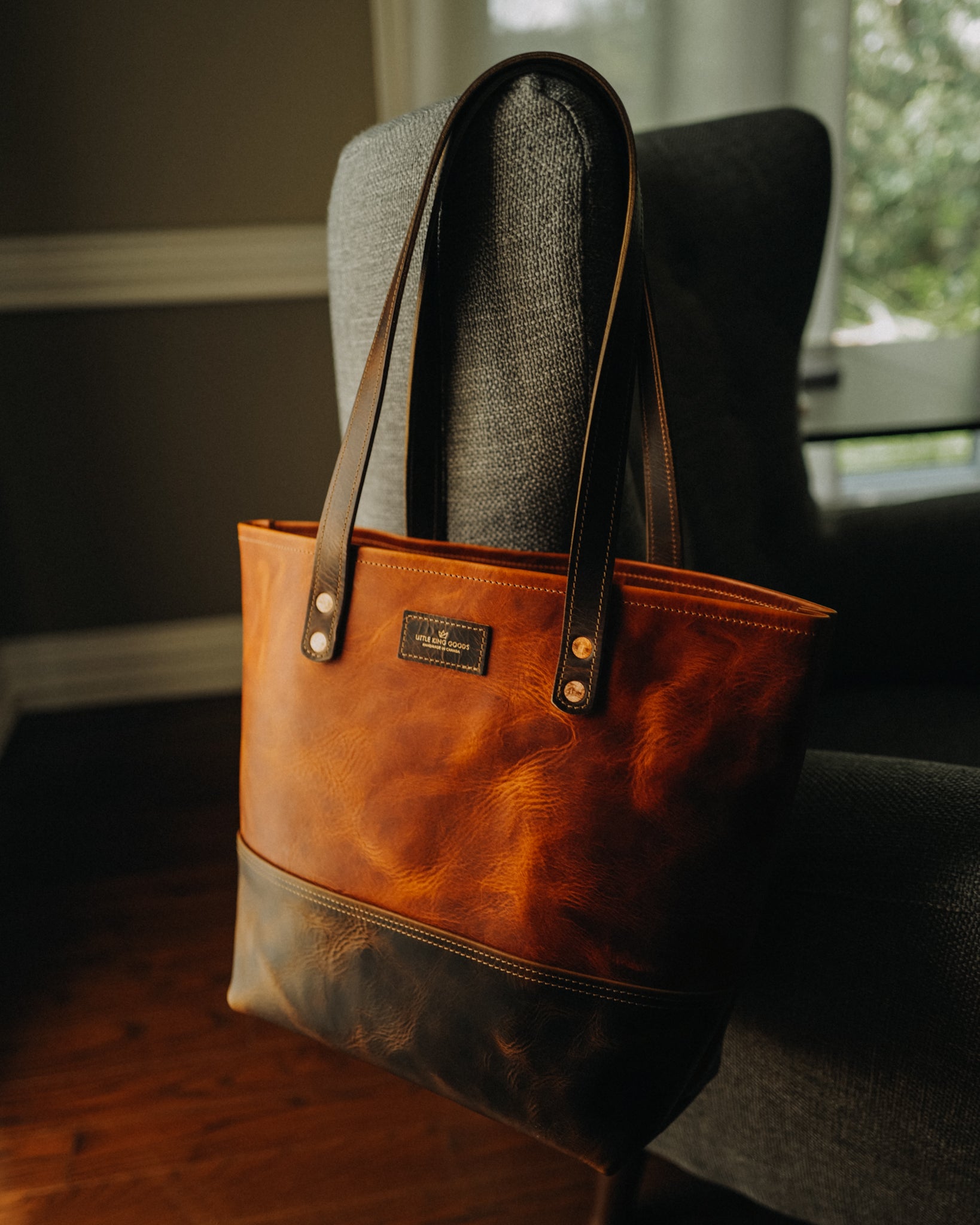 The Market Tote - Noce and Olmo