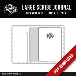 Large Scribe Journal Template (Downloadable PDF)