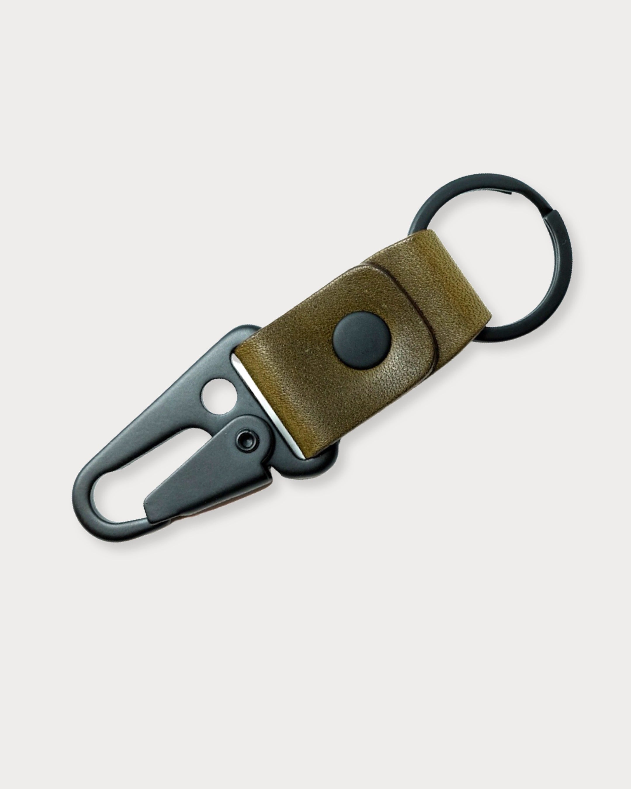 Key Chain - Olive & Matte Black