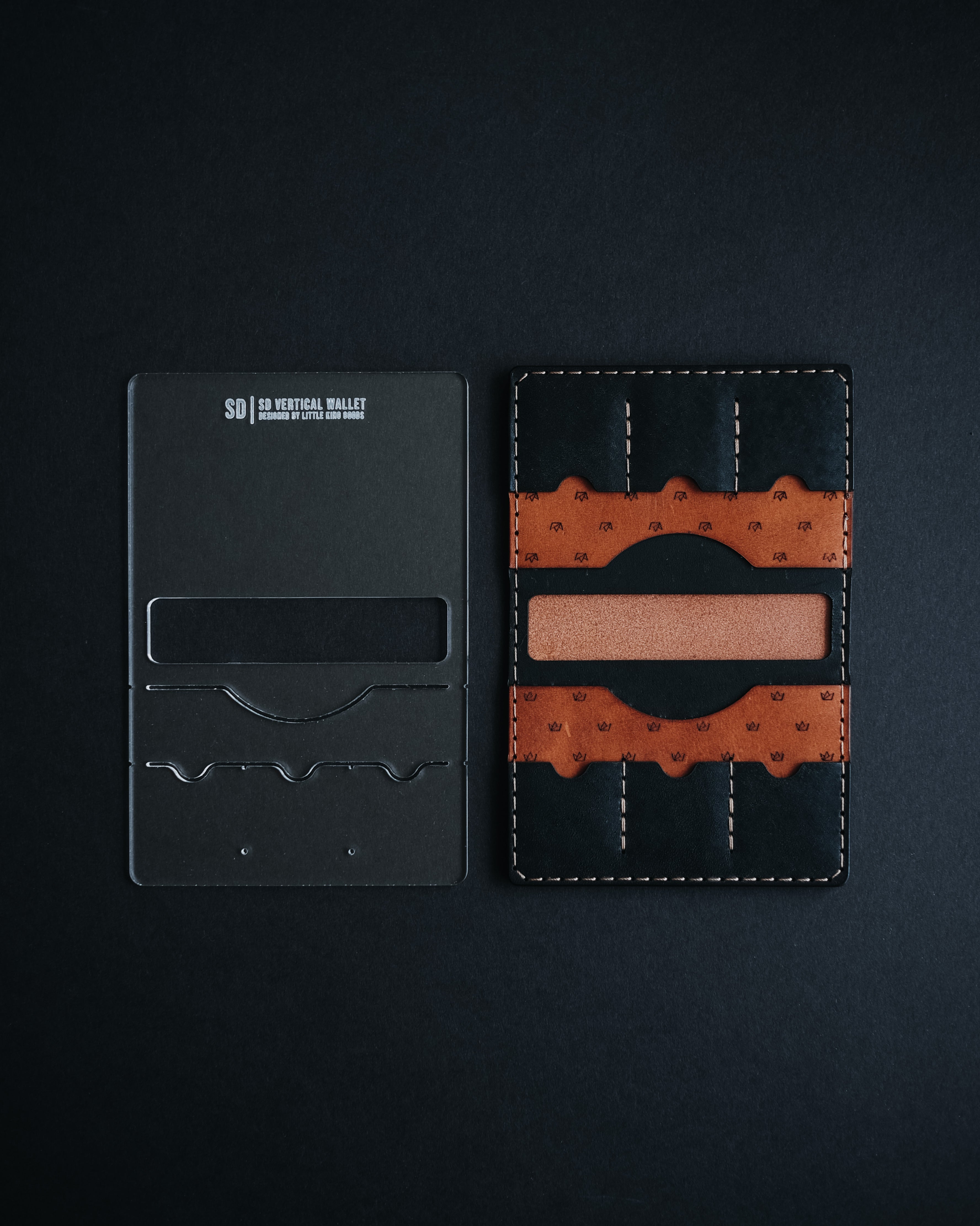 SD Vertical Wallet - (Acrylic Template)