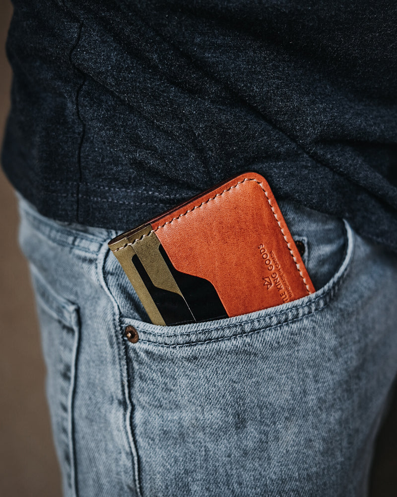 THE LONG WALLET - OLIVE & BUCK BROWN – Little King Goods