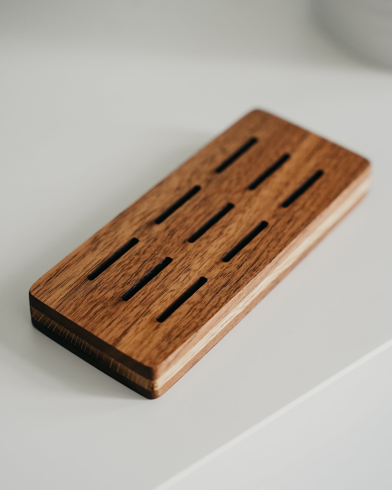 SD Card holder - Walnut & Maple