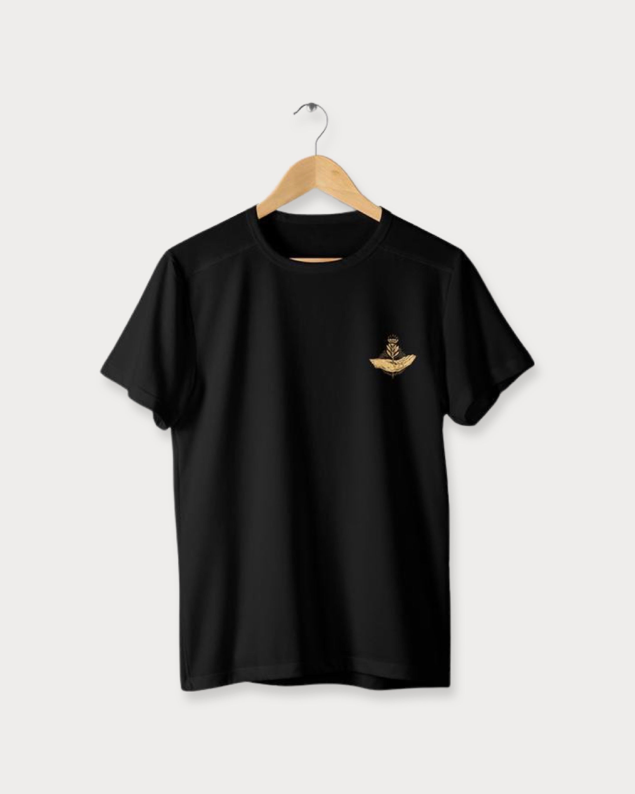 LKG PREMIUM BLACK & GOLD TEE