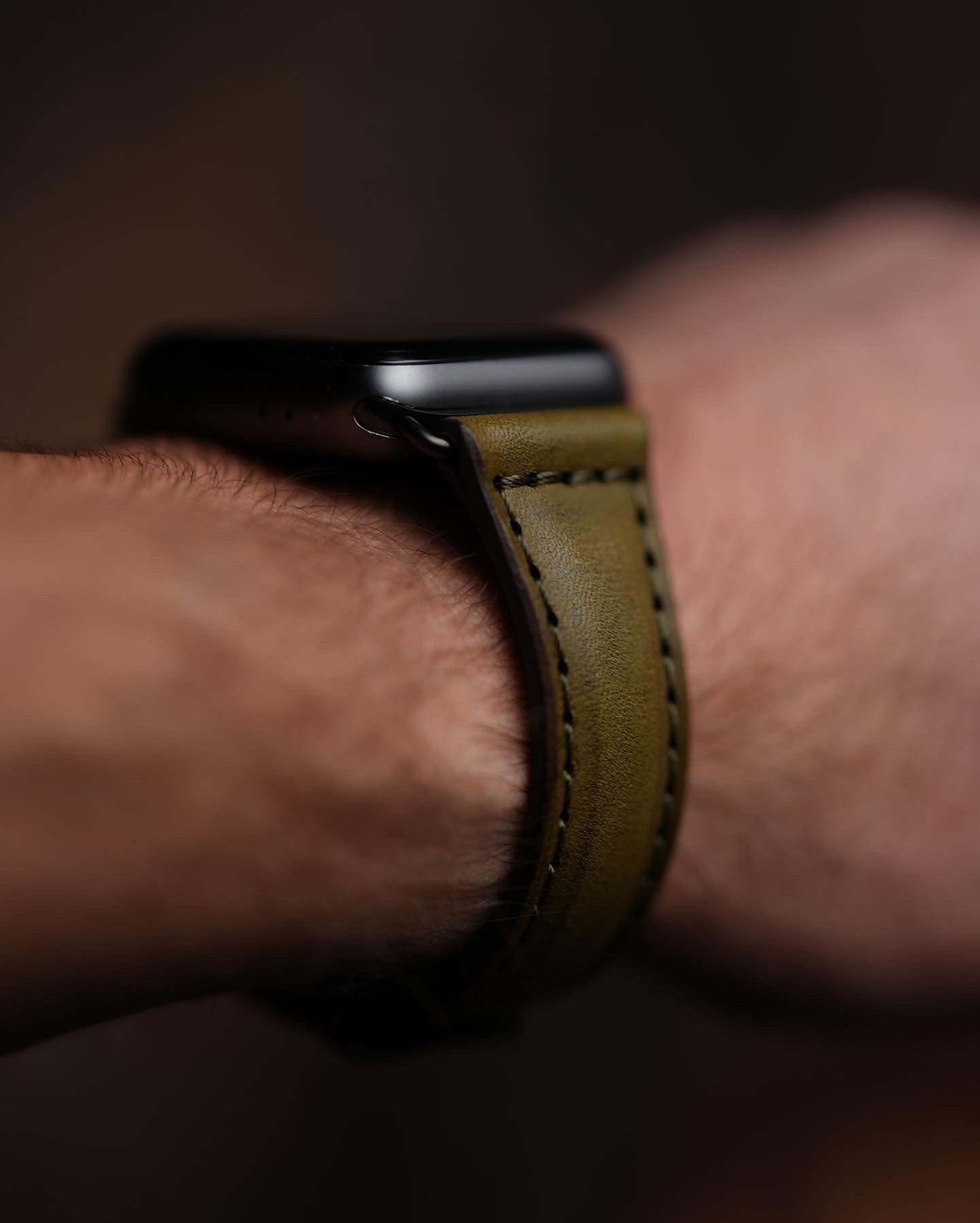 LKG APPLE WATCH STRAP - Olive