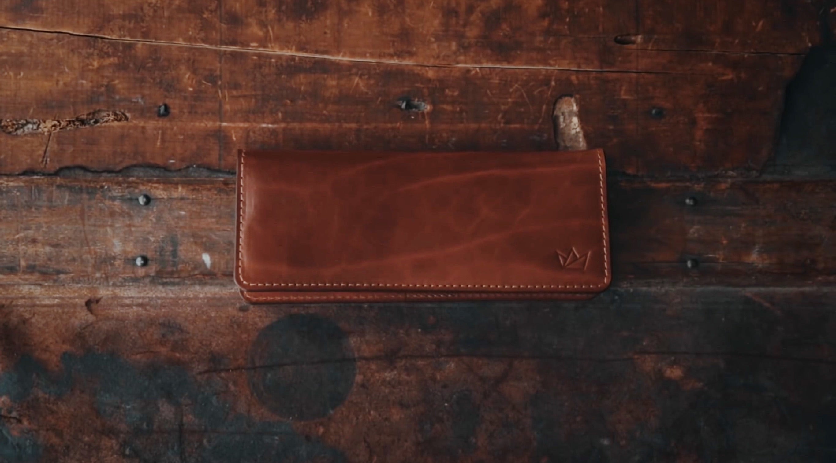 THE LONG WALLET - OLIVE & BUCK BROWN