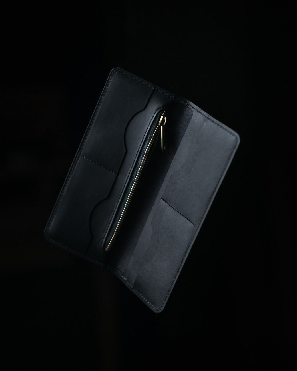 THE LONG WALLET - BLACK