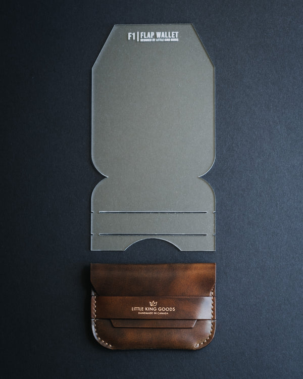 F1 Flap Wallet - (Acrylic Template)