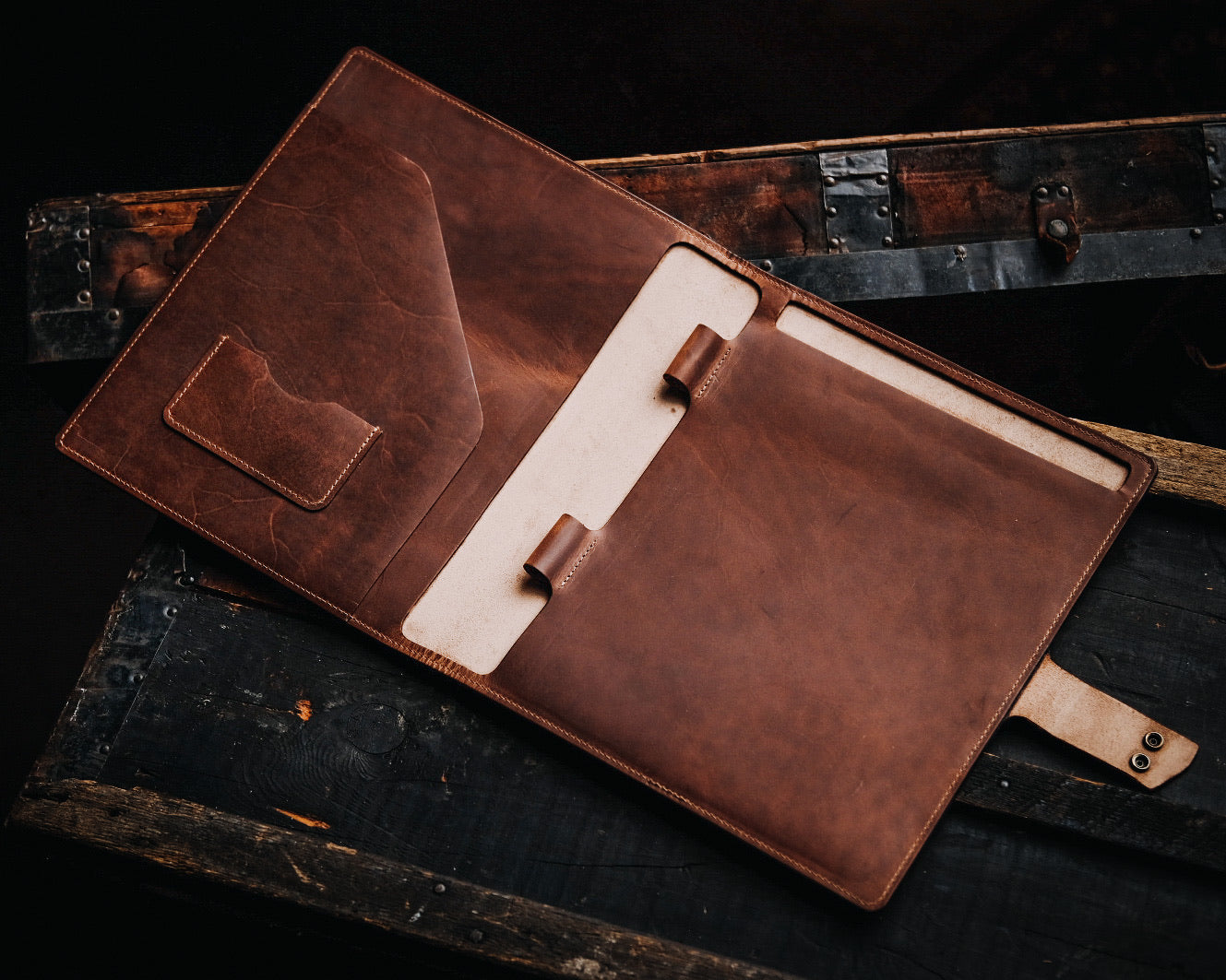 Legal Padfolio - Rugged Tan